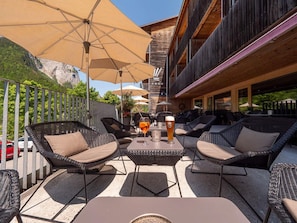 Sun deck - Hotel Krone in Au (Au)