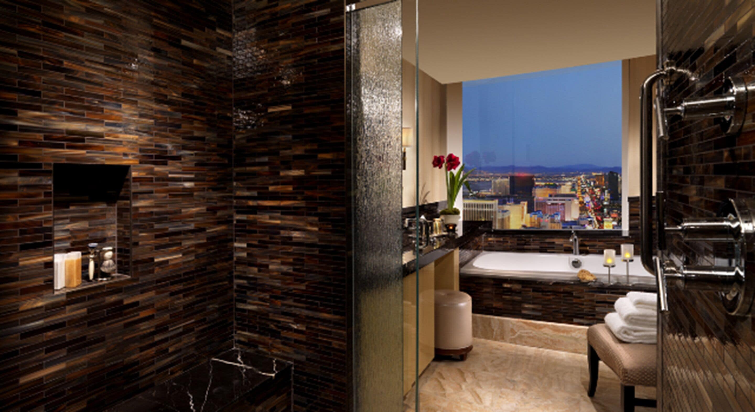 penthouse, 3 bedrooms | bathroom | separate bathtub and shower, deep-soaking bathtub, designer toiletries