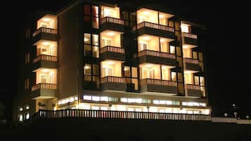 Front of property - evening/night