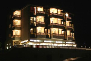 Front of property - evening/night