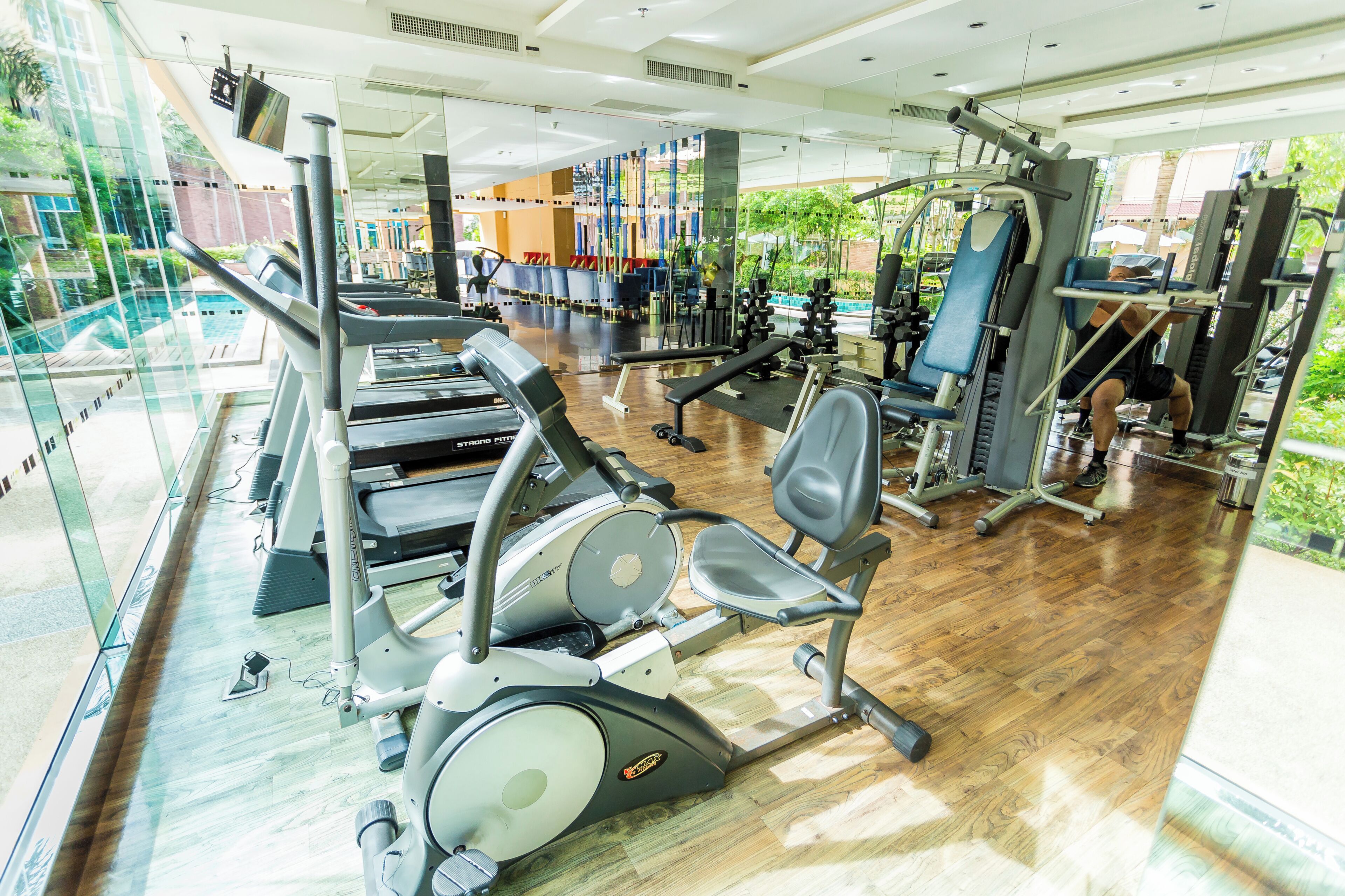 Fitnessbereich