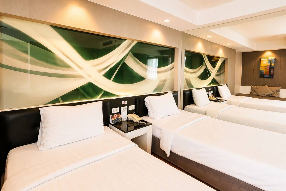 Superior Double or Twin Room, City View | Minibar, in-room safe, desk, blackout curtains
