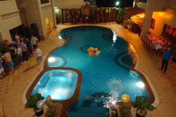 Alberca al aire libre 