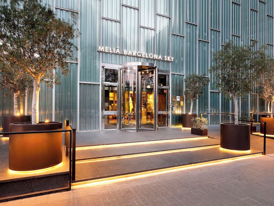 Entrada de la propiedad