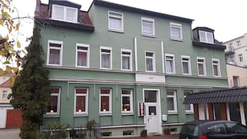 Front of property – evening/night