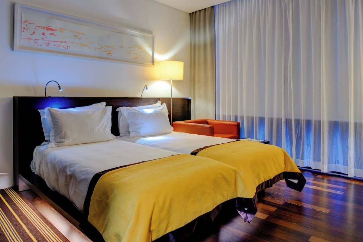 Minibar, in-room safe, desk, blackout curtains