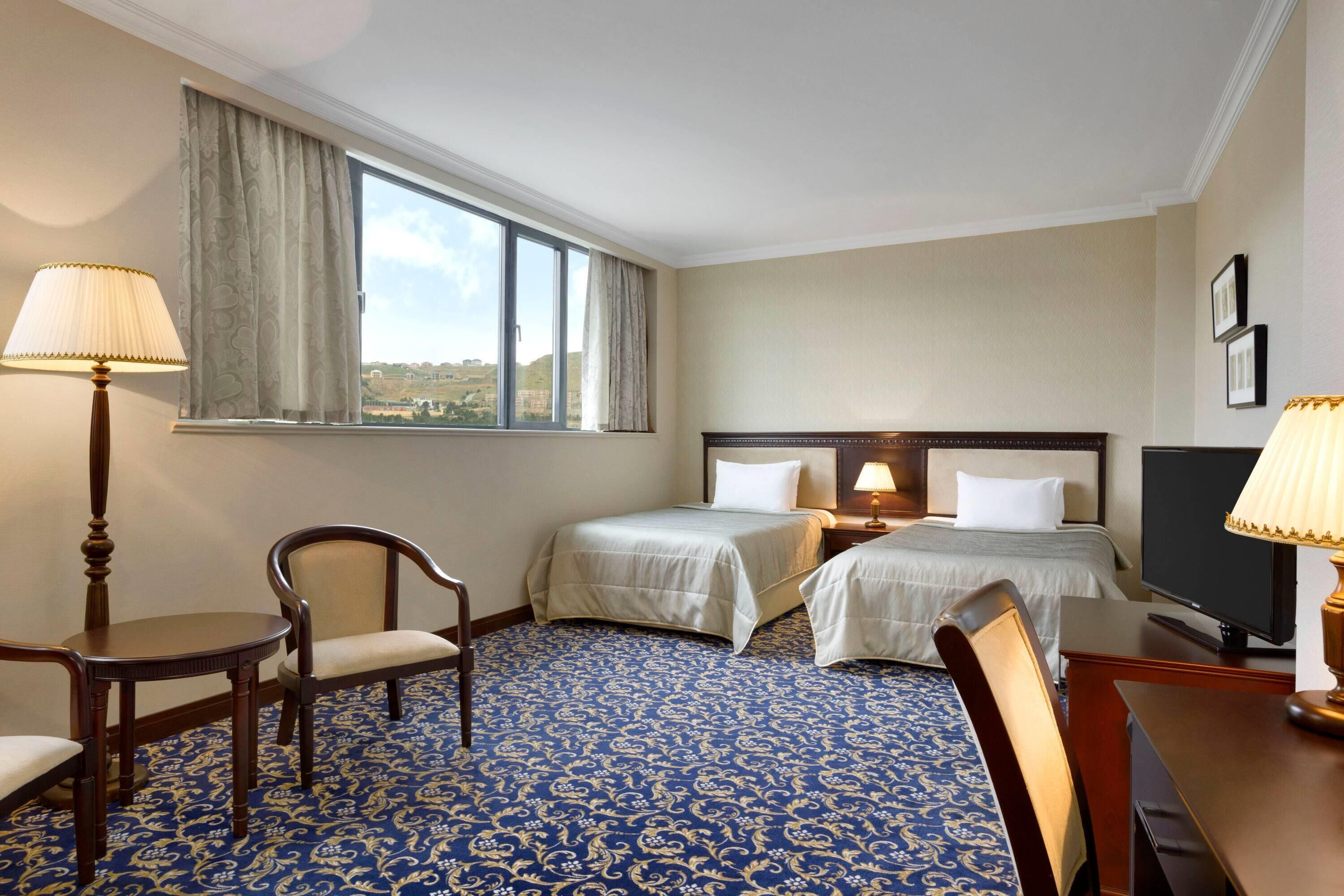 Family Room, Sea View | Premium bedding, minibar, in-room safe, desk