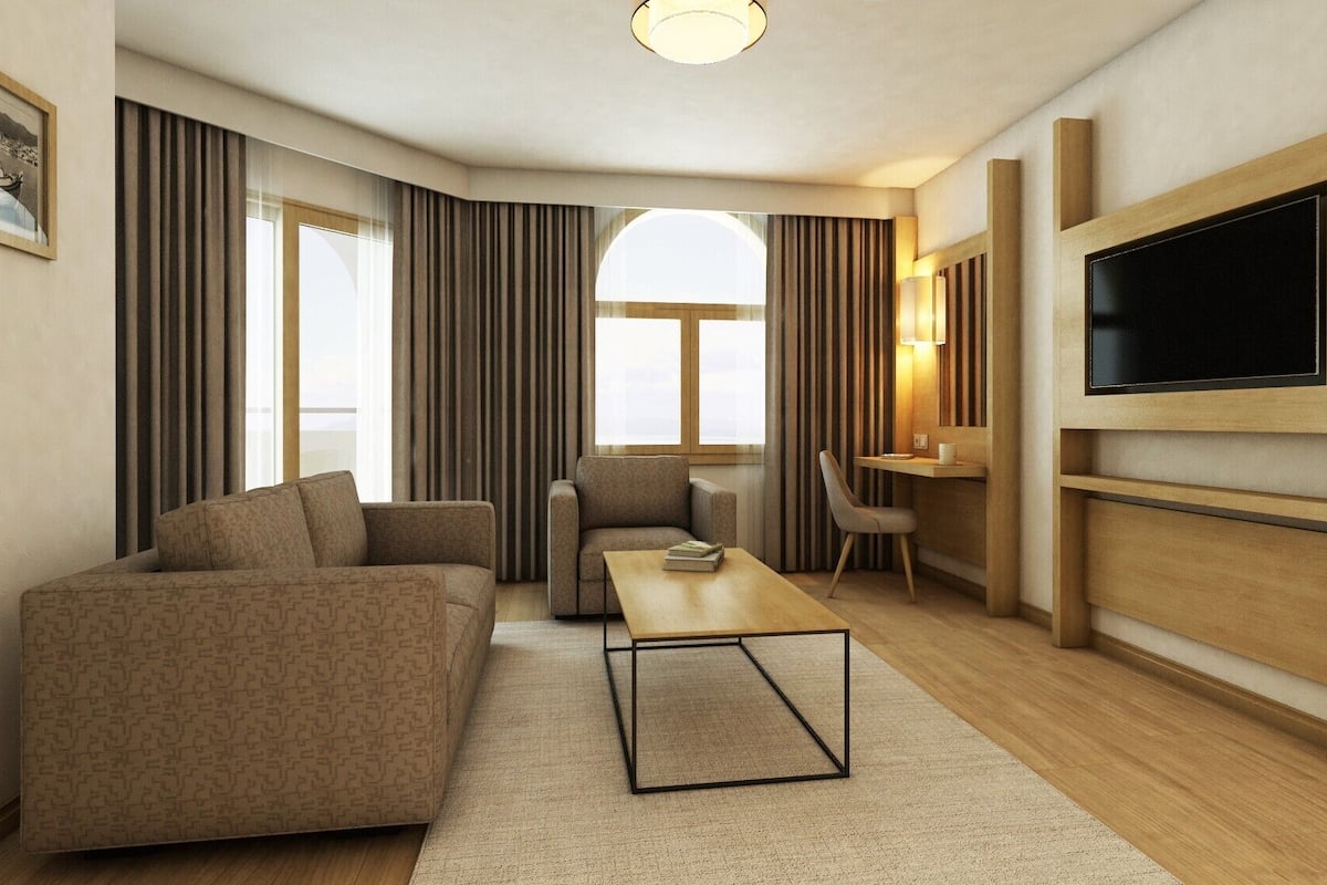 Chambre Familiale | Minibar, coffres-forts dans les chambres, draps fournis