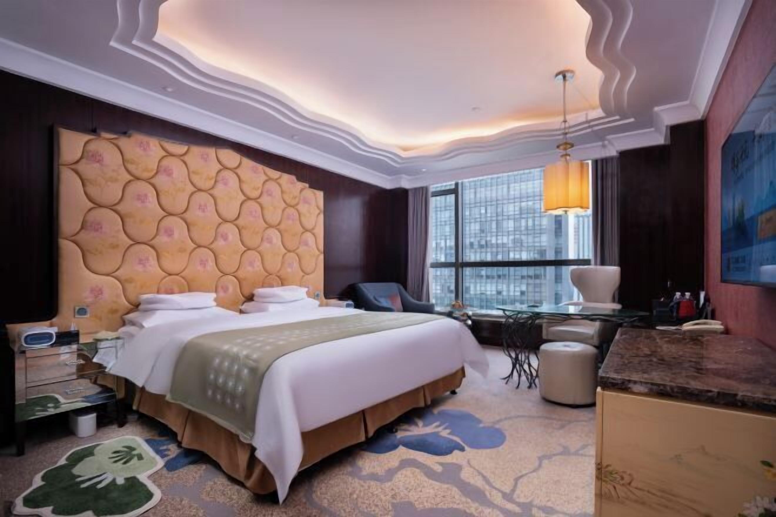 Premium bedding, down duvets, memory-foam beds, minibar