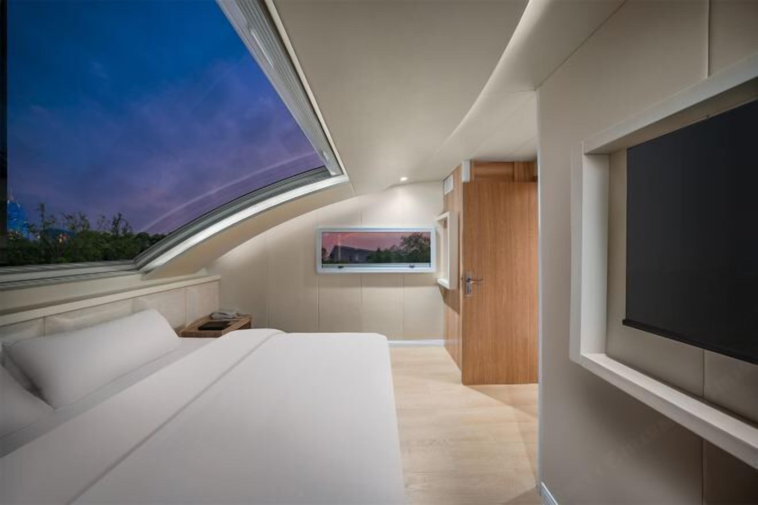 Premium bedding, down duvets, memory-foam beds, minibar