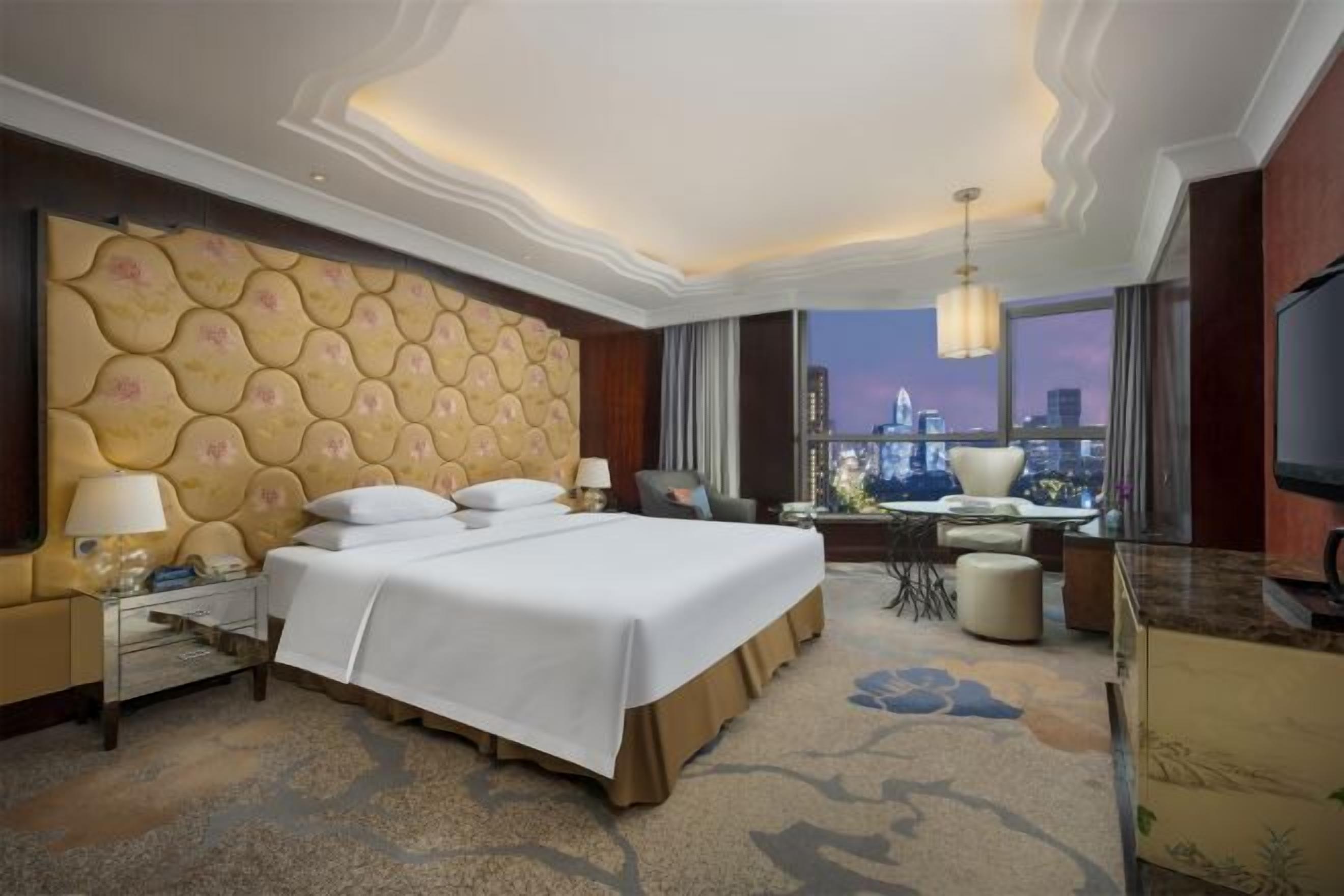 Premium bedding, down duvets, memory-foam beds, minibar