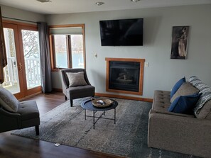 舒適開放式套房, 2 間臥室, 露台, 海灣景 | 高級寢具、獨特設計、獨特裝修、手提電腦工作空間