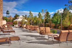 Relax in comfort amidst lush surroundings and scenic views.