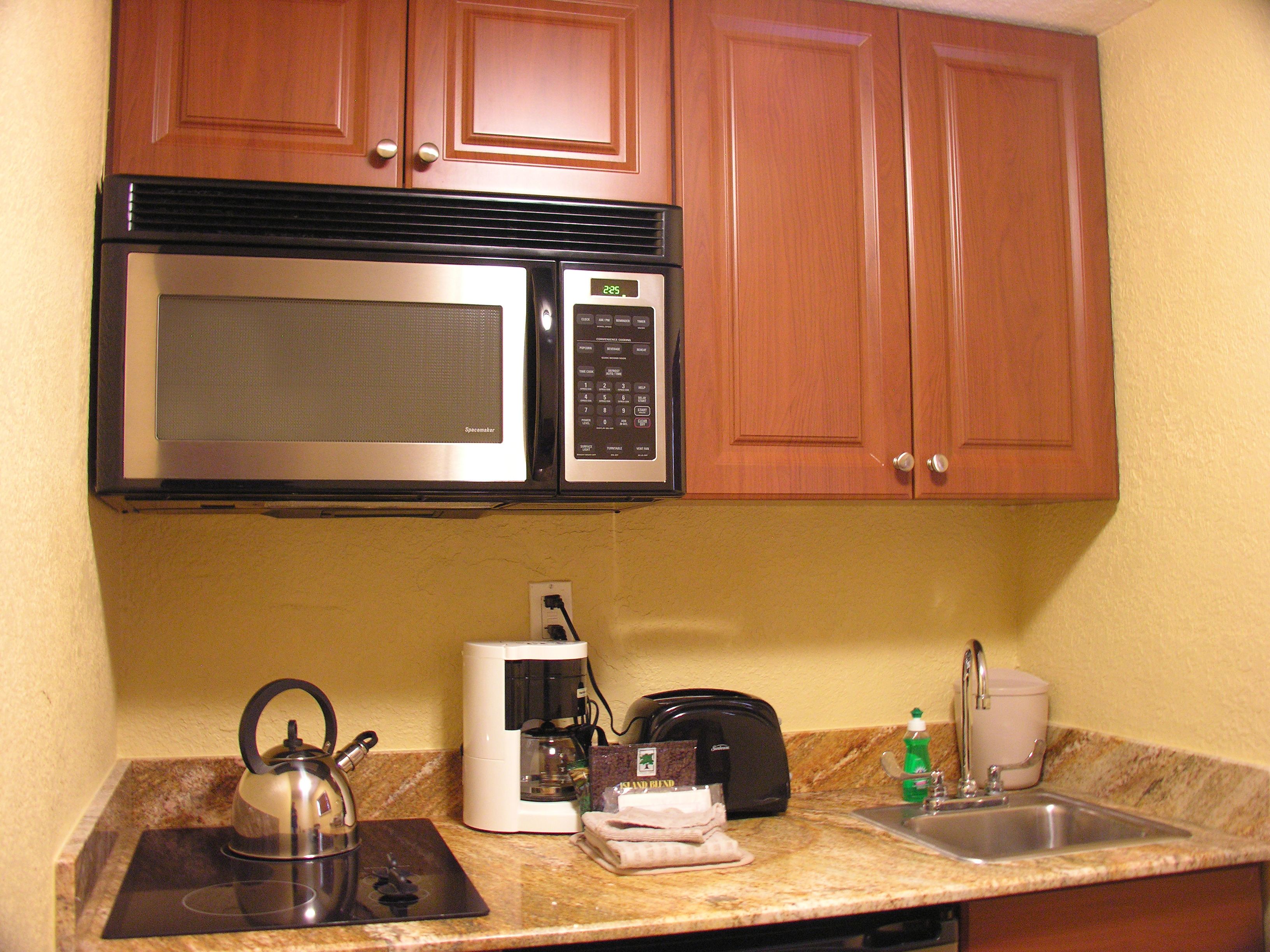 standard room, 2 double beds, non smoking | private kitchenette | fridge, microwave, coffee/tea maker, cookware/dishes/utensils