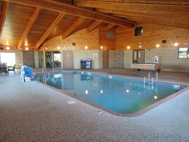 Una piscina techada