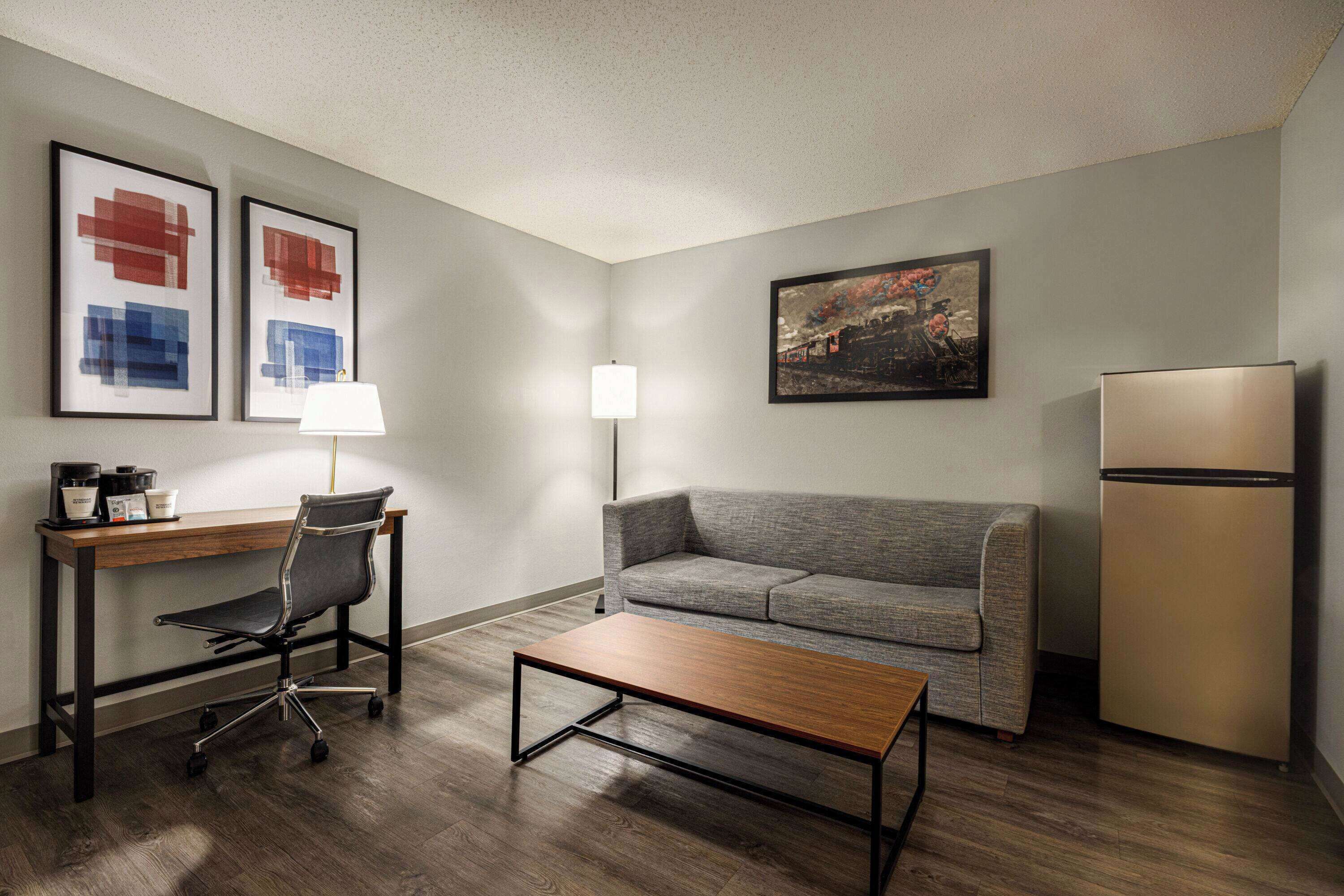 superior studio suite, 1 king bed | desk, laptop workspace, blackout curtains, soundproofing