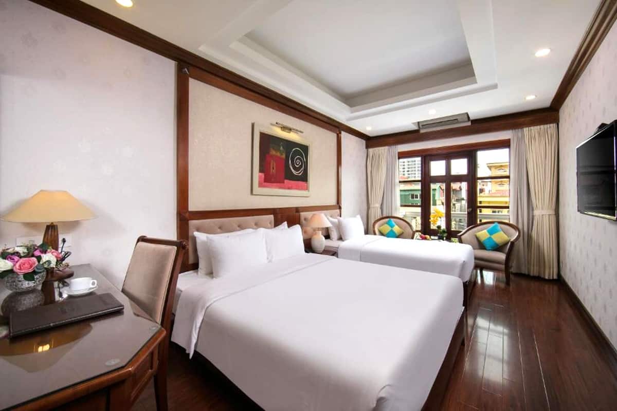 Queen Room With 2 Queen Beds City View | 1 bedroom, premium bedding, Select Comfort beds, minibar