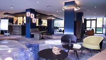 Sala de estar en el lobby