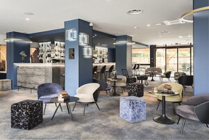 Sala de estar en el lobby