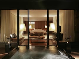 Design Room, 1 Double Bed (Plunge Pool Pavilion) | Minibar, in-room safe, individually decorated, individually furnished