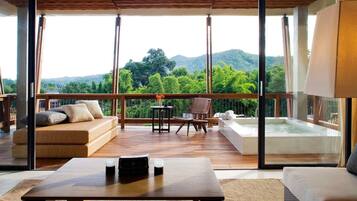 Room, 1 Double Bed (Scenery Pavilion) | Minibar, in-room safe, individually decorated, individually furnished