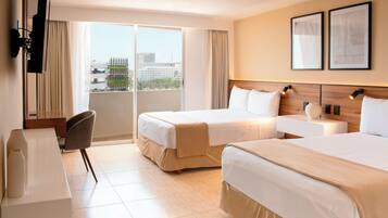 In-room safe, desk, laptop workspace, iron/ironing board