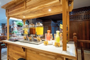 Daily local cuisine breakfast (IDR 100000 per person)