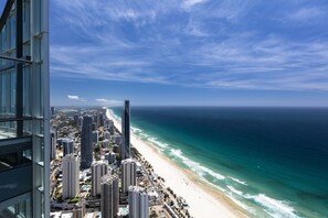 Luxury Penthouse, 4 Bedrooms, Private Pool, Ocean View | View from room - Q1 Resort & Spa (Surfers Paradise)