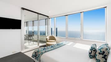 Superior Penthouse, 4 Bedrooms, Bathtub, Ocean View | 1 bedroom, in-room safe, individually decorated, individually furnished