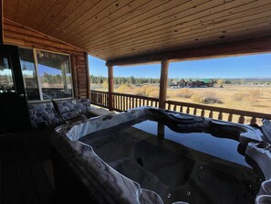 Henry's Fork Cabin | Terrace/patio - Anglers Lodge (Island Park)