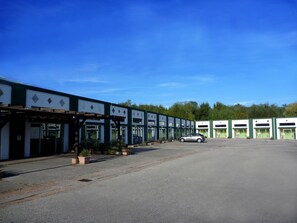 Fassade der Unterkunft