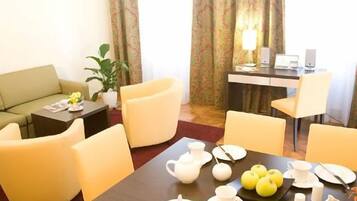 Deluxe-Apartment | Zimmerausstattung