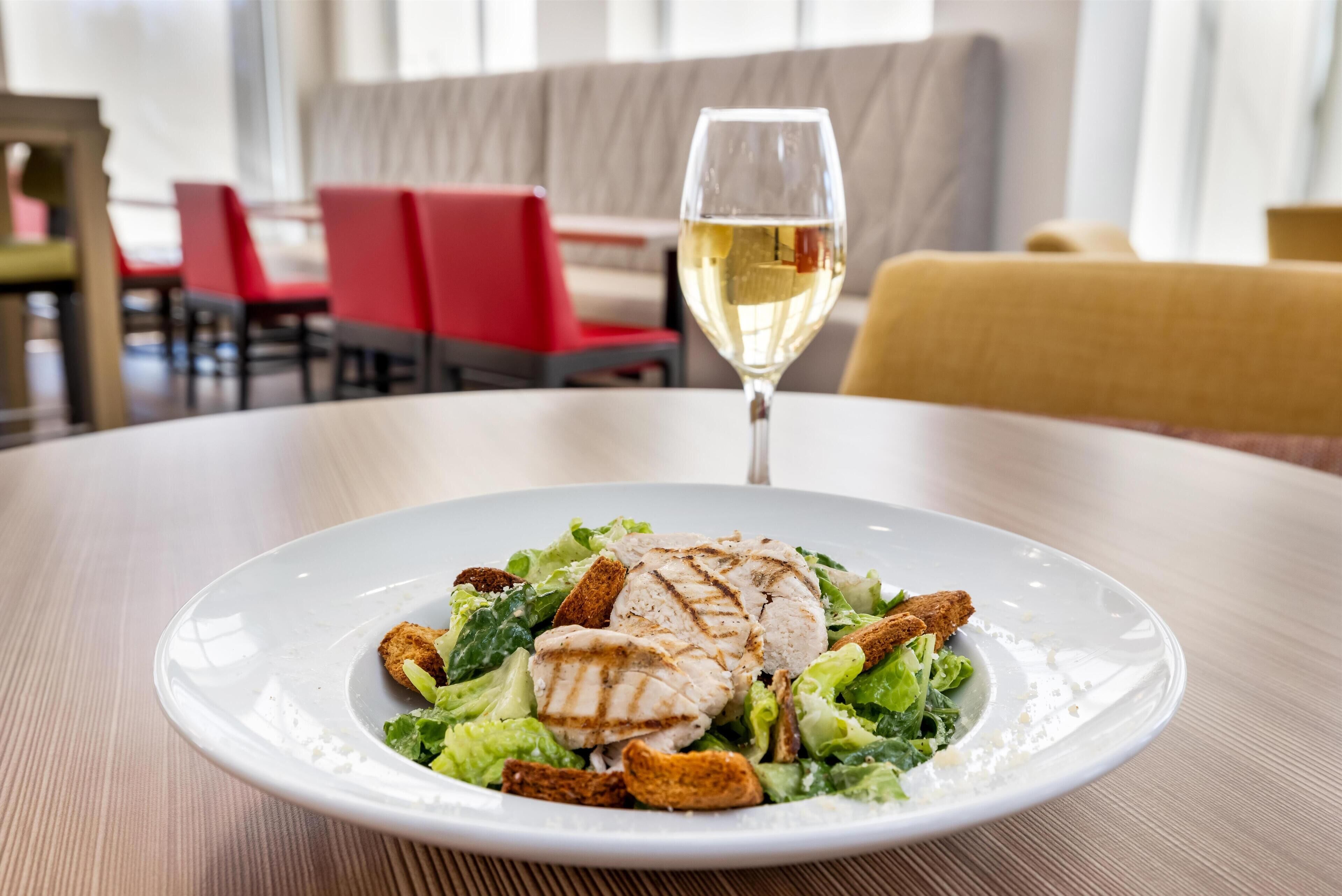 Breakfast and dinner served