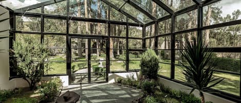 Salas de tratamiento para parejas, un sauna, tratamientos corporales