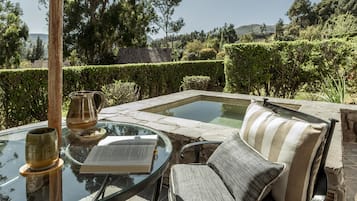 Habitación (Casita with Valley View) | Sábanas de algodón egipcio y ropa de cama de alta calidad