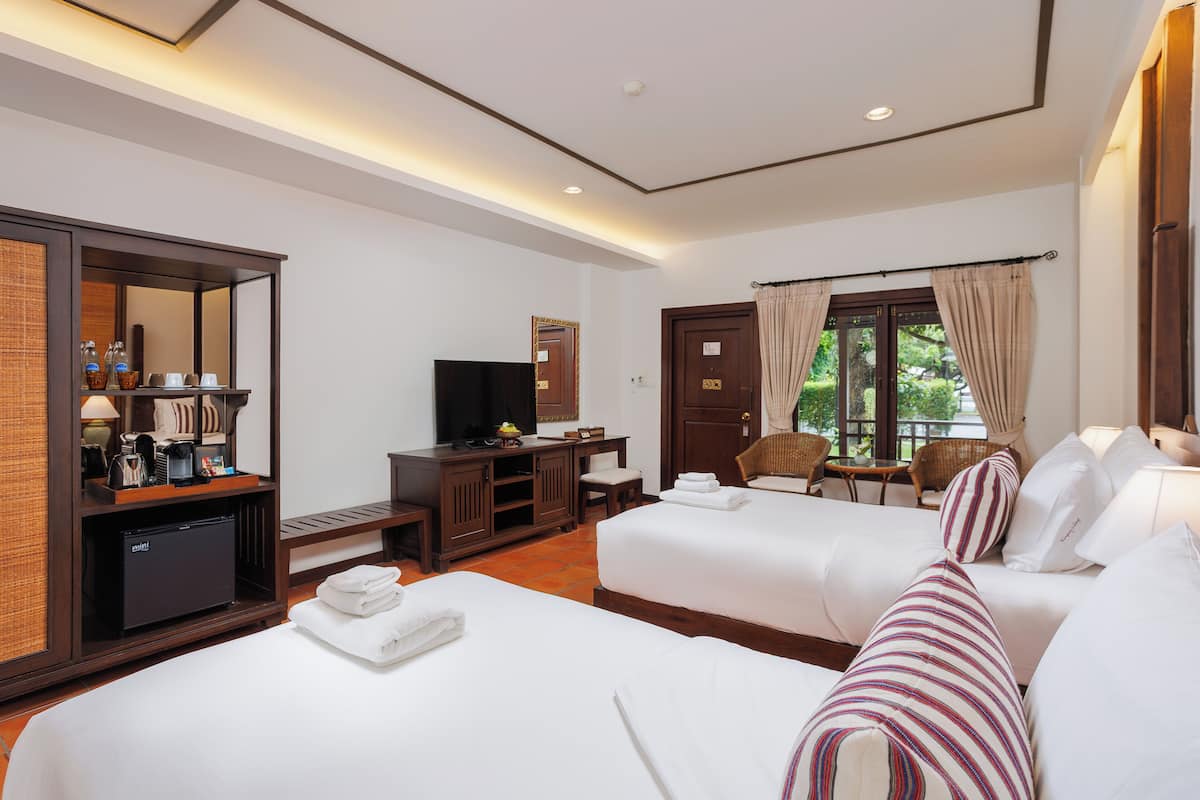 Deluxe Twin Room (Ground Floor) | 1 bedroom, premium bedding, minibar, in-room safe