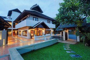 Front of property - evening/night