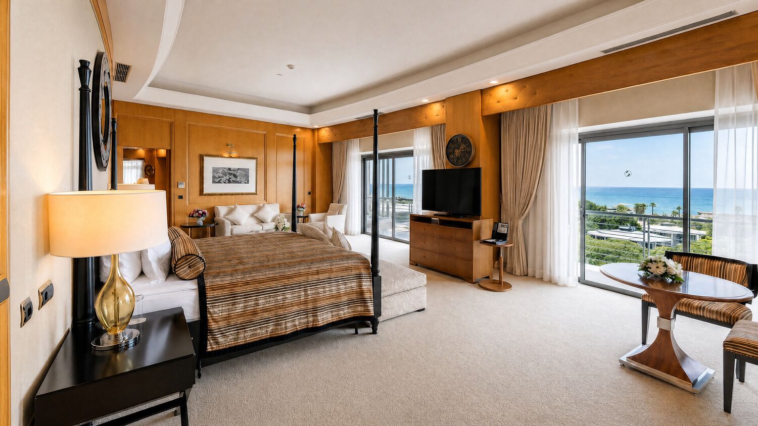 King Suite | Sábanas italianas Frette y ropa de cama de alta calidad 