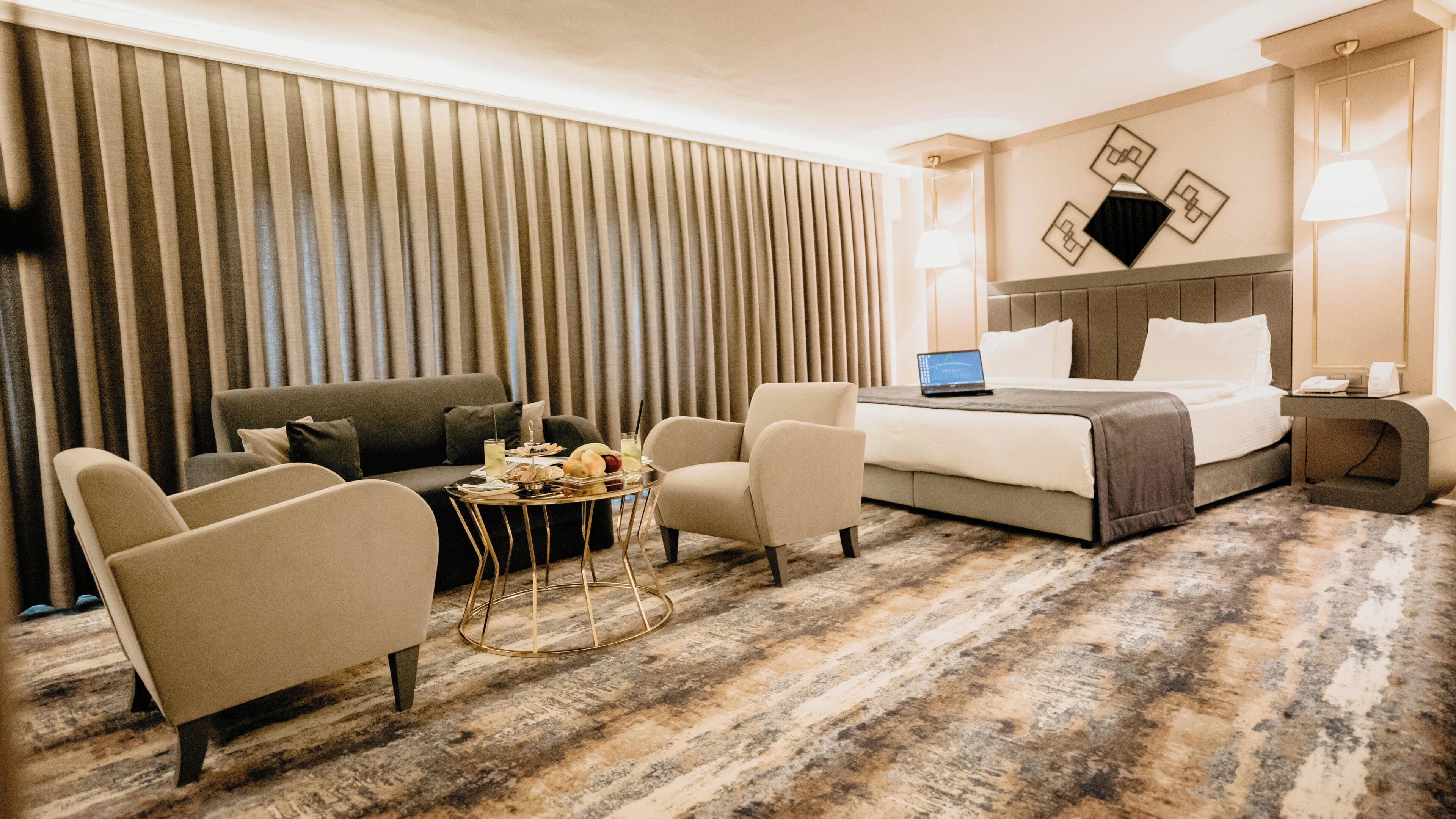 Minibar, in-room safe, desk, soundproofing