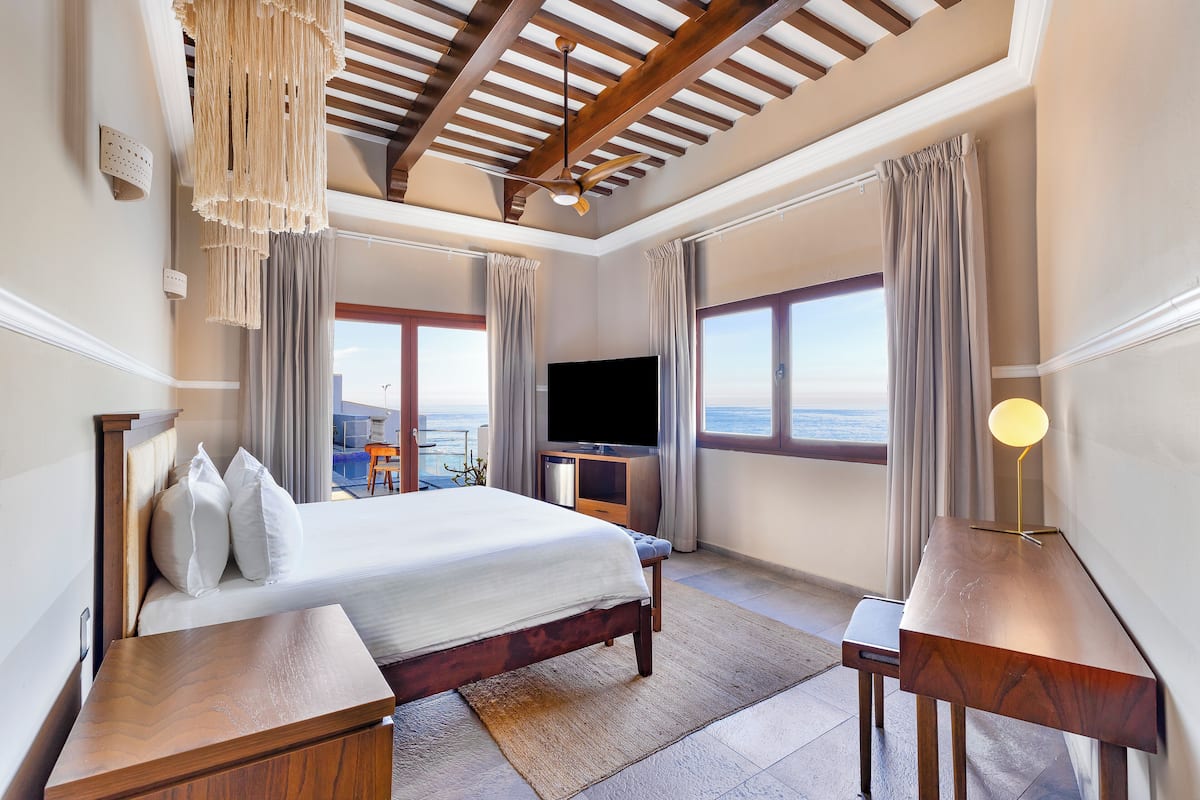 Camera Luxury, 1 letto king, vista oceano | 1 camera, una cassaforte in camera, con stile personalizzato