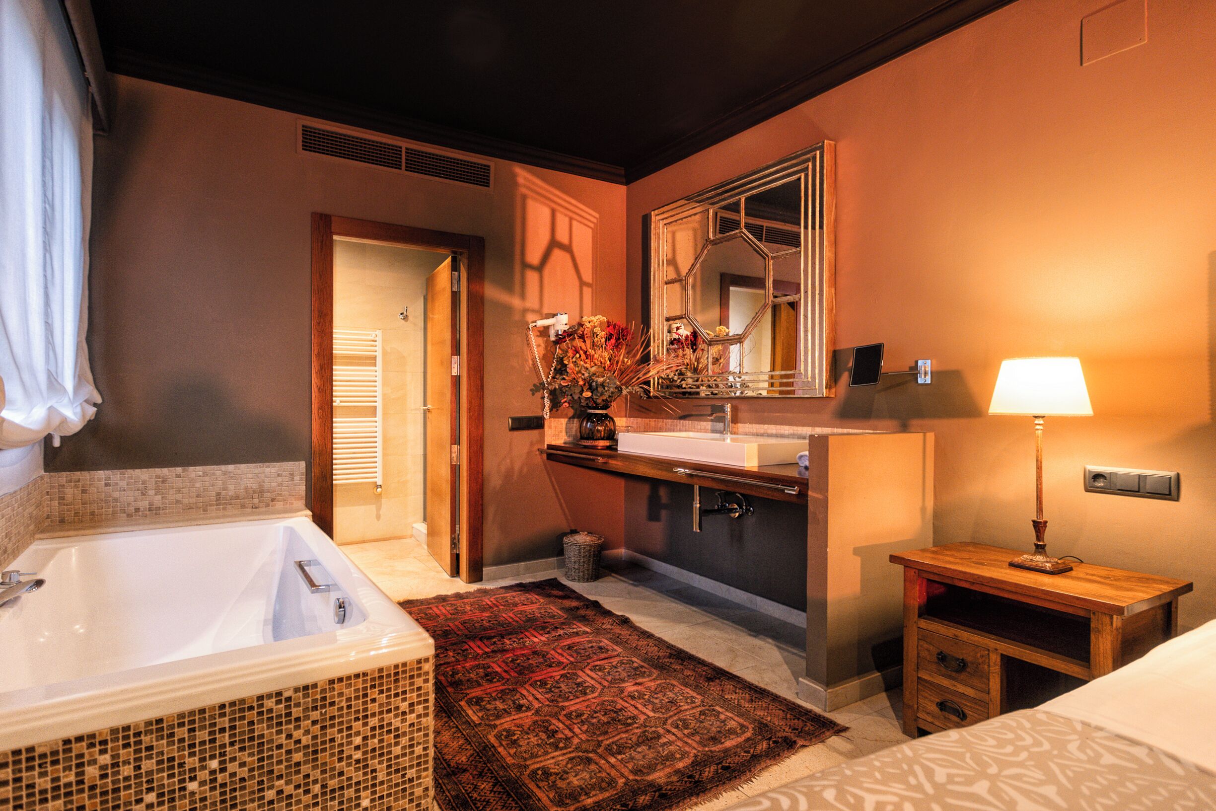 junior suite, 1 bedroom, terrace, garden view | 1 bedroom, premium bedding, select comfort beds, minibar