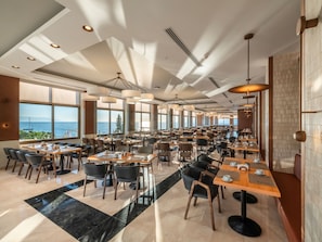 2 restaurants; breakfast and dinner served  - Korumar Deluxe Hotel (Kusadasi)