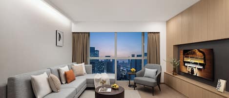 Appartamento Executive, 3 camere da letto | Soggiorno | TV LCD, lettore DVD