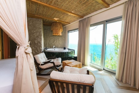 Vista desde la habitación. Bilem Hotel Beach & Spa