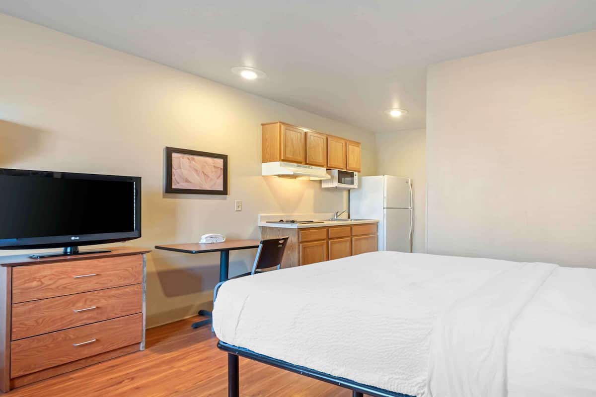 standard studio, non smoking, refrigerator & microwave | desk, laptop workspace, iron/ironing board, free wifi