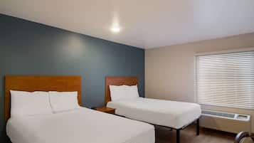 Desk, iron/ironing board, free WiFi, bed sheets