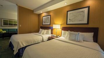 Studio, nhiều giường, không hút thuốc | Bộ đồ giường cao cấp, két bảo mật tại phòng, bàn