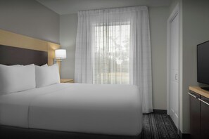 Suite, 2 Bedrooms | Premium bedding, desk, laptop workspace, blackout curtains