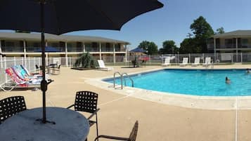 Seasonal outdoor pool