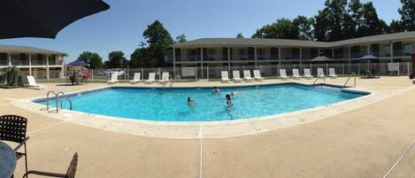 Seasonal outdoor pool
